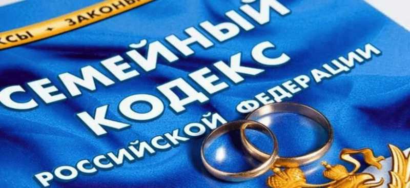 поправки в семейный кодекс РФ