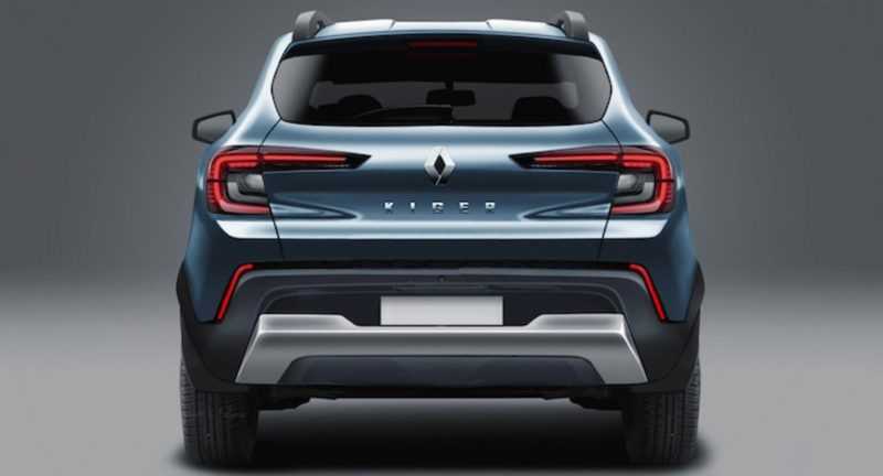 Дизайн кузова нового кроссовера Renault Kiger