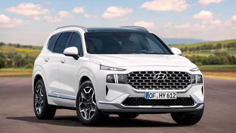 Обновленный кроссовер Hyundai Santa Fe 